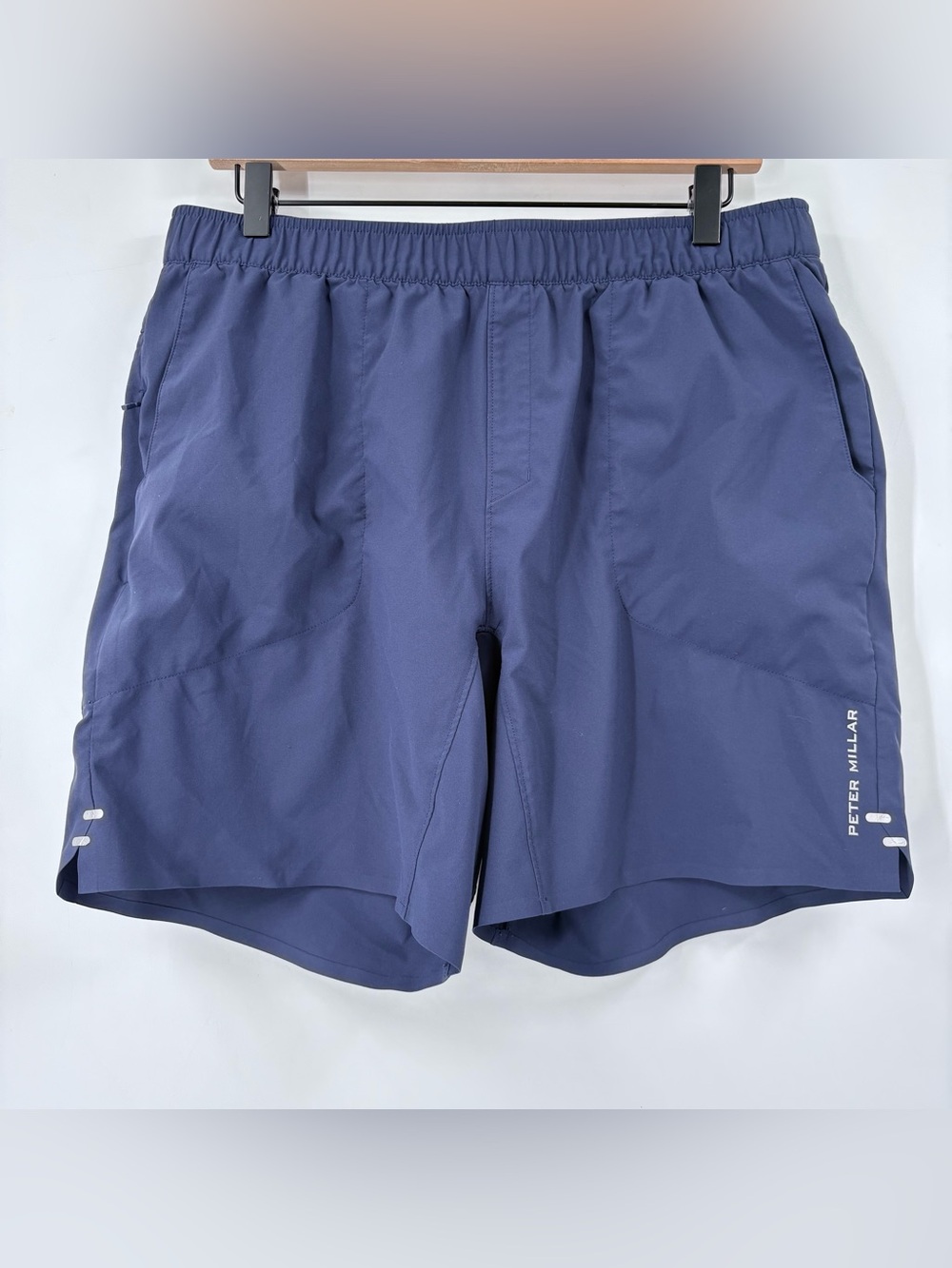 Peter Millar Men’s Navy Blue Crown Sport Active Swift Performance Shorts